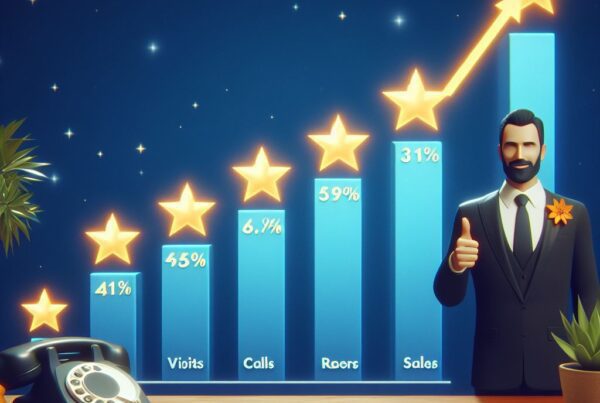 Imagen de una reseña de 5 estrellas en Google mostrando una opinión positiva sobre un negocio.